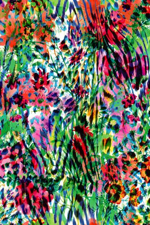 潮流时尚印花华亿平台图片