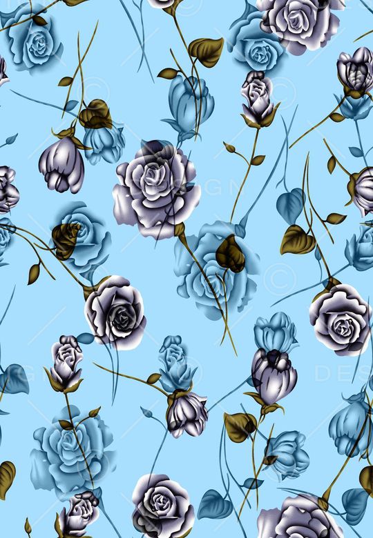 高清花卉印花华亿平台图片