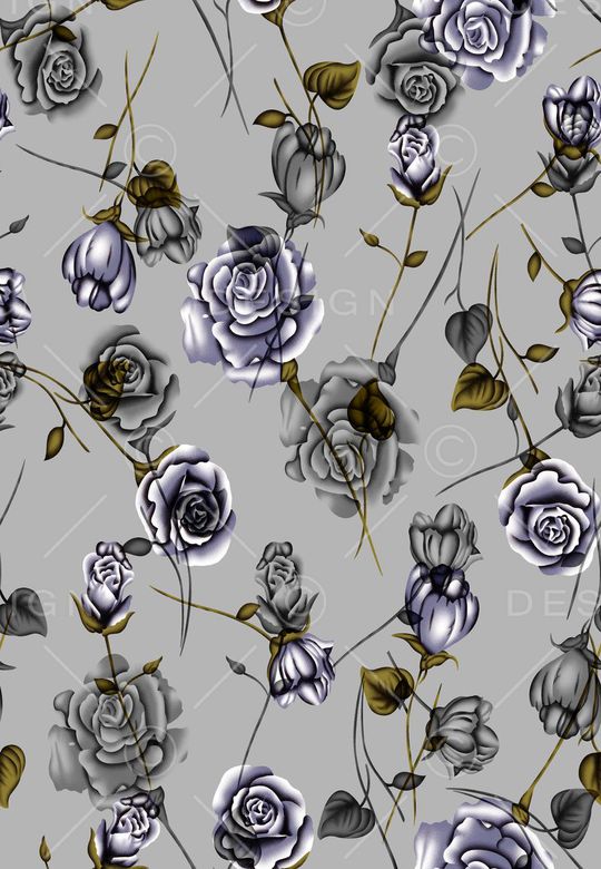 高清花卉印花华亿平台图片