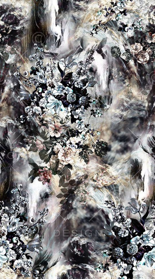 抽象印花华亿平台图片