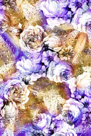 抽象 时尚印花华亿平台图片