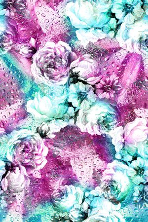 抽象 时尚印花华亿平台图片