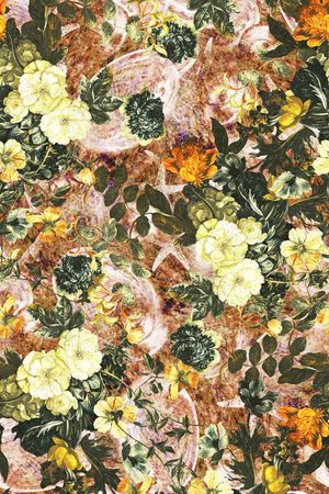 抽象 时尚印花华亿平台图片