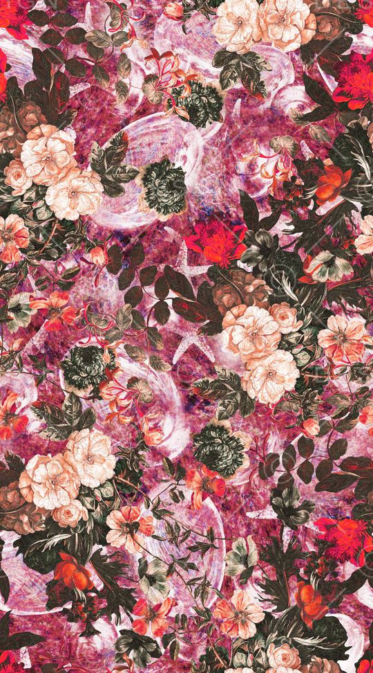 抽象 时尚印花华亿平台图片