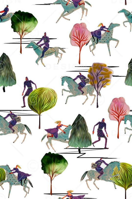 卡通印花华亿平台图片