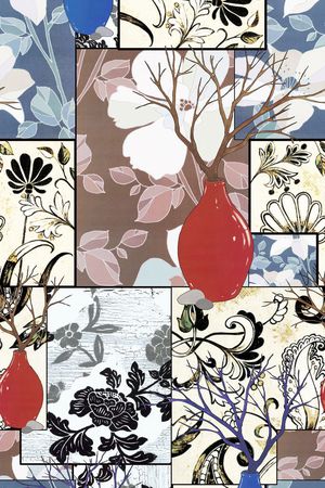 几何印花华亿平台图片