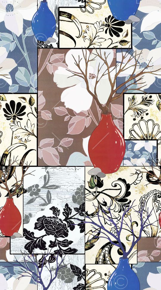 几何印花华亿平台图片