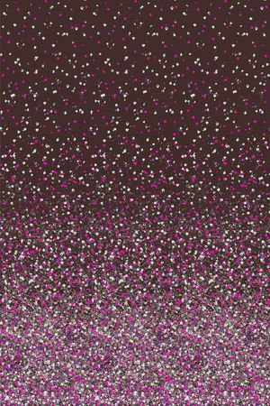 独幅小碎花印花华亿平台图片