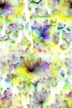 田园风印花华亿平台图片