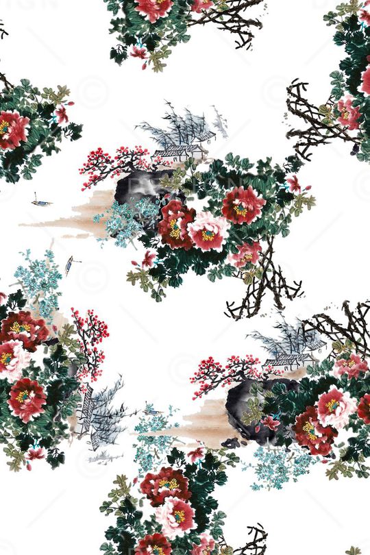 国画印花华亿平台图片