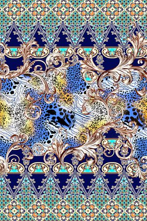 民族风印花华亿平台图片