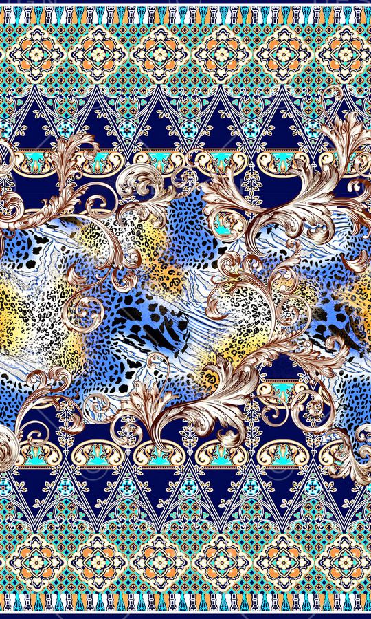 民族风印花华亿平台图片