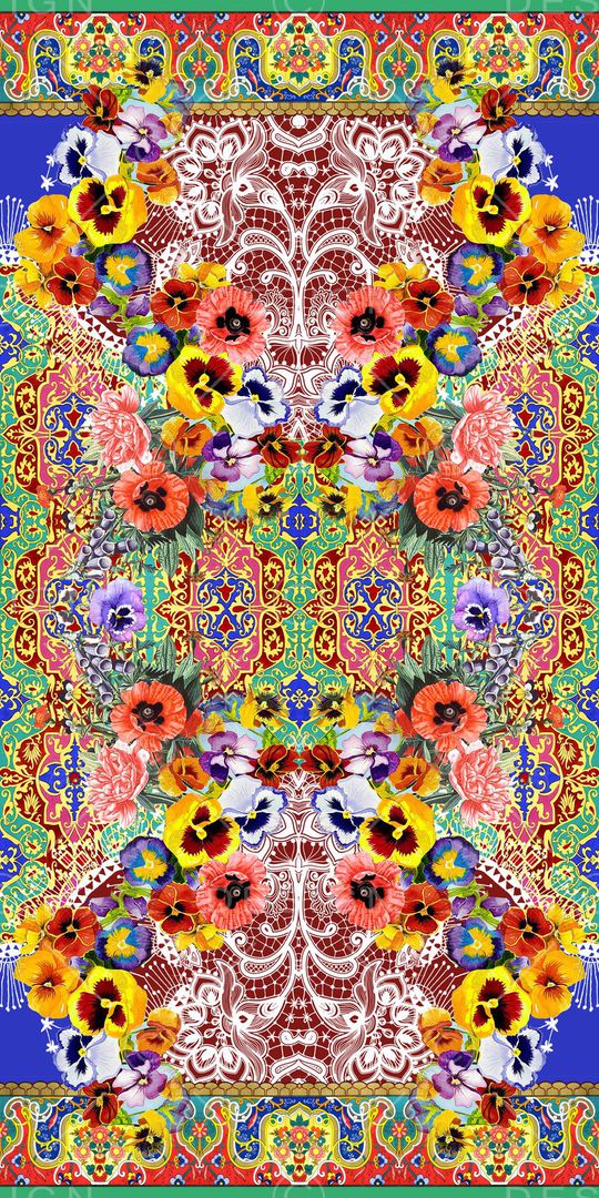 民族风印花华亿平台图片