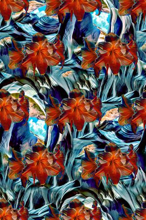 潮流大牌印花华亿平台图片