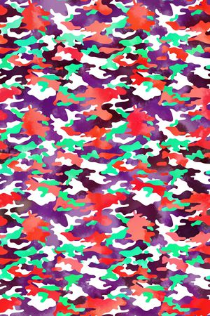 抽象印花华亿平台图片