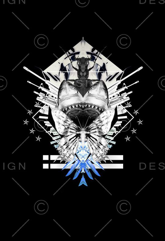 潮流时尚印花华亿平台图片