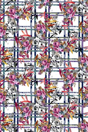 几何印花华亿平台图片