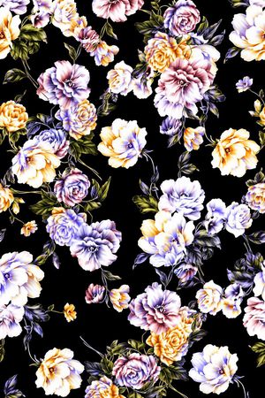 女装连衣裙印花华亿平台图片