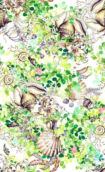 564518-欧美流行时尚海洋生物系列01