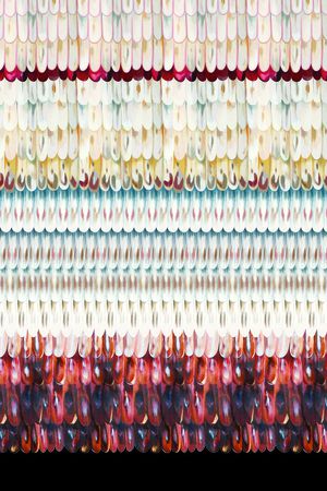 抽象花卉印花华亿平台图片