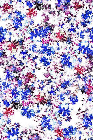 抽象 满版印花华亿平台图片