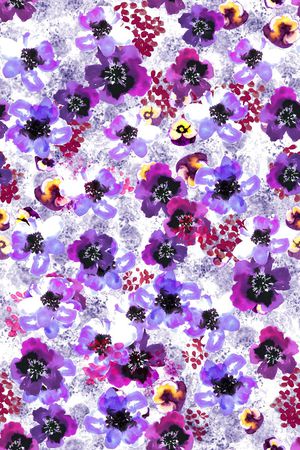 连衣裙印花华亿平台图片