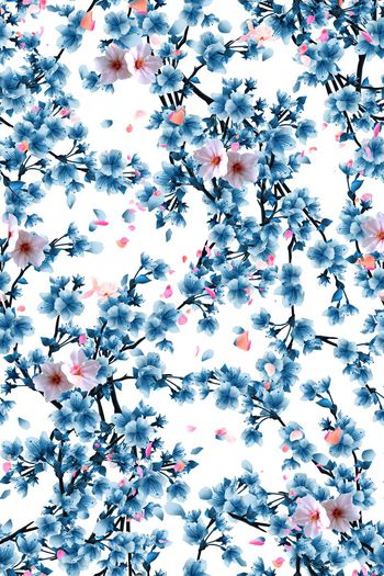 564650-原创时尚大牌桃花清爽碎花华亿平台