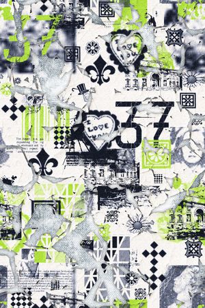 复古印花华亿平台图片