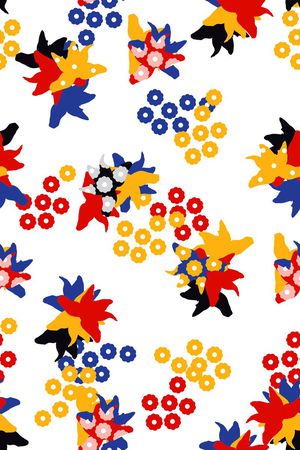 几何印花华亿平台图片