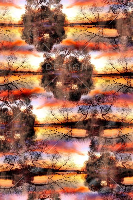 风景印花华亿平台图片