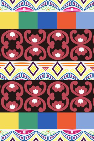 复古印花华亿平台图片