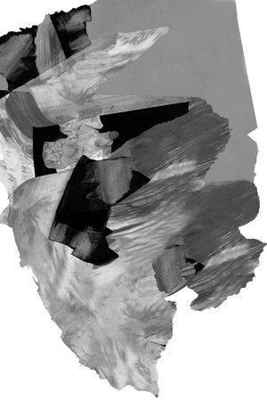 水墨印花华亿平台图片