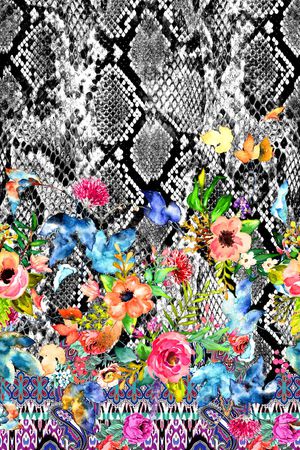 时尚印花华亿平台图片