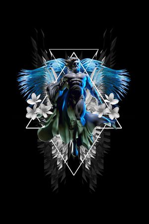 潮流时尚印花华亿平台图片