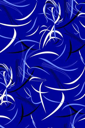 抽象花卉印花华亿平台图片