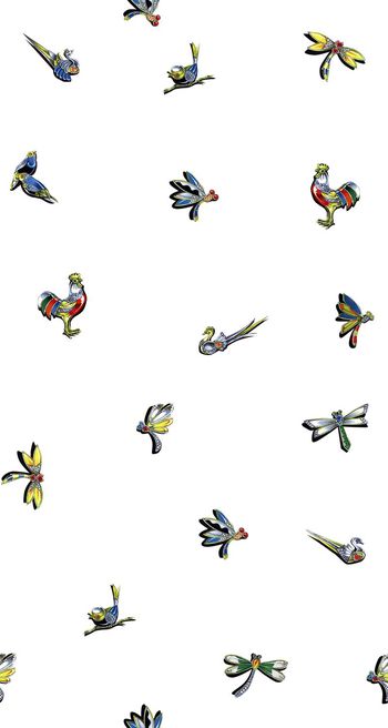 564907-手绘珠宝小装饰品衬衫男装