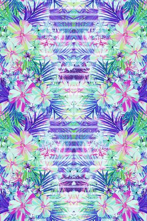 复古花卉印花华亿平台图片