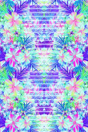 复古花卉印花华亿平台图片