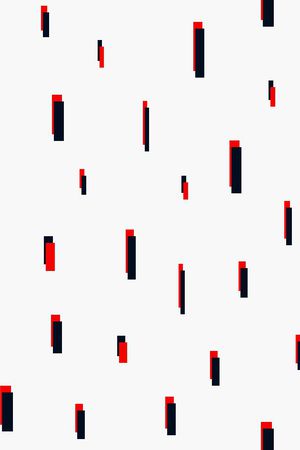 不规则几何印花华亿平台图片