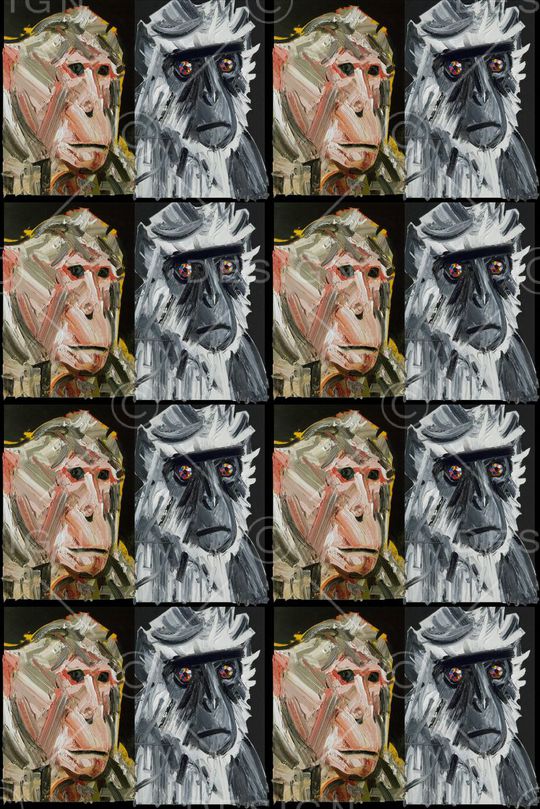 欧美大牌风格印花华亿平台图片