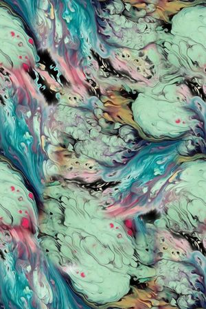 抽象印花华亿平台图片