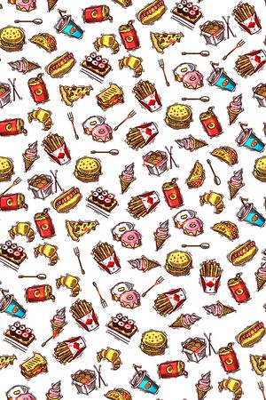 抽象印花华亿平台图片