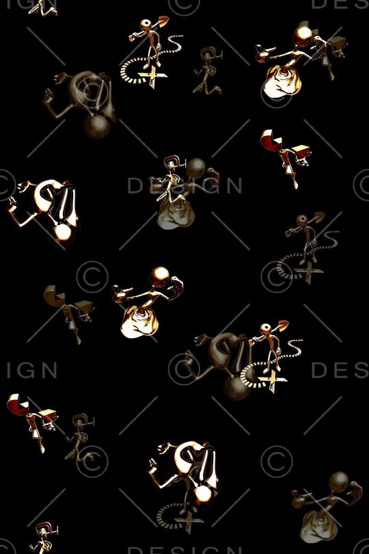 金属质感印花华亿平台图片