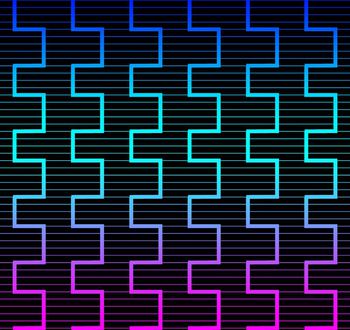 抽象印花华亿平台图片