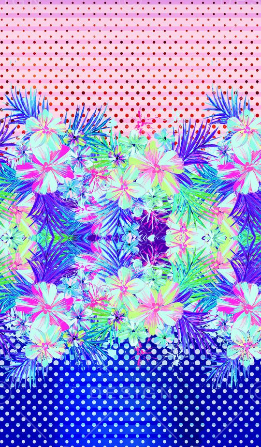 潮流时尚印花华亿平台图片