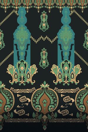 民族风印花华亿平台图片