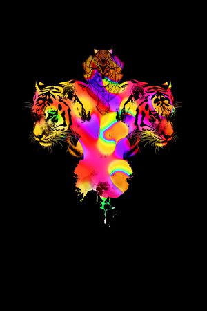 男装印花华亿平台图片