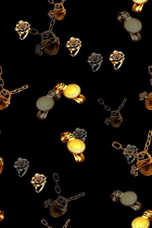 潮流时尚印花华亿平台图片