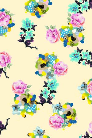 休闲印花华亿平台图片