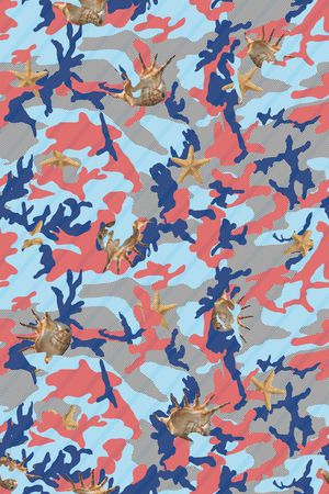 迷彩印花华亿平台图片